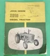 John Deere 2010 Row-Crop / Utility Diesel Tractor Operator's Manual  OM-T14692T
