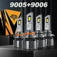 LED Headlight Bulbs Kit 6500K For International Truck Pro Star Prostar 2008-2016