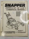 Snapper Parts Manual Series 2 32''  36'' & 48'' Commercial Mowers