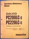 KOMATSU PC200LC-8 PC220LC-8 EXCAVATOR OPERATION MAINTENANCE MANUAL S/N A88001-UP