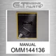 OMM144136 MANUAL fits JOHN DEERE (Surplus Open Box)