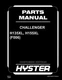 Hyster CHALLENGER H135-155XL 11/2013 Forklift Parts Manual Catalog Diagram Book
