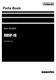 Komatsu D85P-18 Bulldozer Parts Catalog Manual SN D85P-18