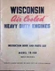 Wisconsin Motor TR 10D Engine Manual Parts List 1950s Industrial