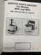 Yale walkie forklift Serv Parts Man MPE040 MPE060 MPE080 MPC040 MPC060 MPC080