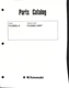 Kawasaki FG300D-X Parts Catalog Manual Product Code FG300D-AS07