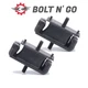 2PCS Front Engine Motor Mount Fits Mazda B2000, B2200 1986-1993 2.0L, 2.2L