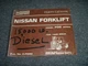 Nissan MF05A50TU MF05N50TU DF05A50U F05 Series Forklift Parts Catalog Manual xz