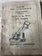 TRACTOMOTIVE TS-21 TS-16 TS-11 Crawler Loader Parts Operation Manual book Tongs