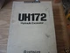Hitachi UH172 Excavator Operation Manual