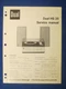 DUAL HS25 SERVICE MANUAL ORIGINAL FACTORY ISSUE THE REAL THING