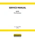 New Holland E37C Mini Excavator Service Manual Repair Shop Book