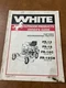 White turf boss groundskeeping owners manual, FR-12, FR-18,FR-18C, FR-18CH