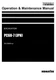Komatsu PC60-7 JPN Excavator Operators Operation Maintenance Manual SN 59869-up