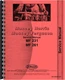Massey Ferguson 231 261 Tractor Service Manual (MH-S-MF231,261)