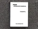 Tcm Forklift FHG36T3L Operator Owner Maintenance Manual