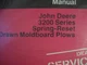 JOHN DEERE OPERATOR'S MANUAL 3200 SERIES SPRING-RESET DRAWN MOLDBOARD PLOWS