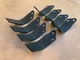 8 pcs King Kutter Tiller Blades Tines 505002 RH & LH for TG & TG-G Tiller 505006