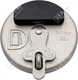 7X-7700 Locking Fuel Cap for Caterpillar CAT Engine 3054 3126 3408 C4.4 Asphalt