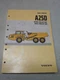 Volvo A25D Articulated Dump Truck Operation Manual French Manuel d'entretien 06 