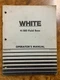 White 4-180 Field Boss Operators Manual