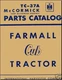 IH Cub Cadet McCormick Farmall Parts Manual No. TC-37A