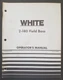 White Farm Equipment - Model 2-180 Field Boss Tractor Operators Manual