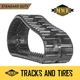 Fits Takeuchi TL10 - 18" TNT Standard Duty C Pattern  CTL Rubber Track