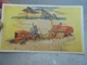 Vintage Allis-Chalmers All-Crop Harvester postcard