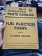INTERNATIONAL HARVESTER PARTS CATALOG PU-27 FUEL INJECTION PUMPS DIESEL ENGINES