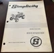 SIMPLICITY RIDING TRACTOR OWNERS & PARTS MANUAL 3415S & 3410S (245)