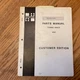 Hyster W6F TOWING WINCH PARTS MANUAL BOOK CATALOG GUIDE FOR CAT D5 D6 IH TD15 JD