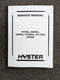 Hyster F005 H70XL H80XL H90XL Gas Forklift Lift Truck Shop Service Repair Manual