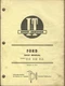 I&T FORD Series 8000 8600 9000 9600 No. FO-32 Tractor Shop Manual