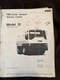 FMC Service Manual for  Model 12 Street Sweeper 1979  Repair Overhaul