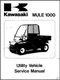 Kawasaki Mule 1000 ( KAF450 ) UTV Service Manual on a CD   ..    KAF 450