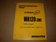 Komatsu WA120-3MC Wheel Loader Operation Maintenance Manual , s/n A31001 - up