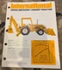 International Harvester 3600A Backhoe Loader Tractor Brochure AMIL25 ver2