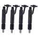 4 Pieces Fuel Injector 11-8715 for Thermo King Engine TK4.86E TK486E TK486 