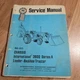 International Harvester 3600 A Service Manual Loader Backhoe Chassis