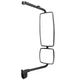 Black Manual Mirror Passenger RH Side For 02-18 International Durastar 4200-4400
