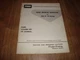 Ford Front Mounted Cultivator 701 901 Tractors Operating Assembly Instructions