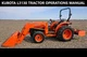 KUBOTA L3130 OPERATIONS MANUAL 115pg w/ L-3130 Tractor Maintenance Tuning Repair