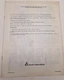 USED OLD STOCK MANUAL FOR ALLIS CHALMERS WING ATTACHMENT FOR 1000 SERIES 350486