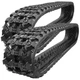 Two Rubber Tracks For CAT 239D 239D3 249D 249D3 320X86X49 Zig Zag 13" Wide