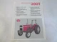 Massey Ferguson Model MF 390T Tractor Brochure