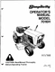 Simplicity model 7016H Operator's manual 16HP