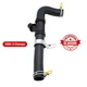 Radiator Inlet Aluminum Y Hose With 2 Clmaps For 2013-14 Ram 2500 3500 4500 5500