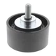 VAICO V Ribbed Belt Deflection Guide Pulley for BMW 5 (F10) 2011-09 to 2016-10