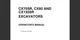 Case CX75SR, CX80 and CX135SR Excavators Maintenance and Operator's Manual